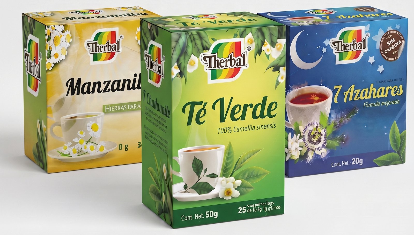 Sistema de packaging para línea de té y productos de consumo