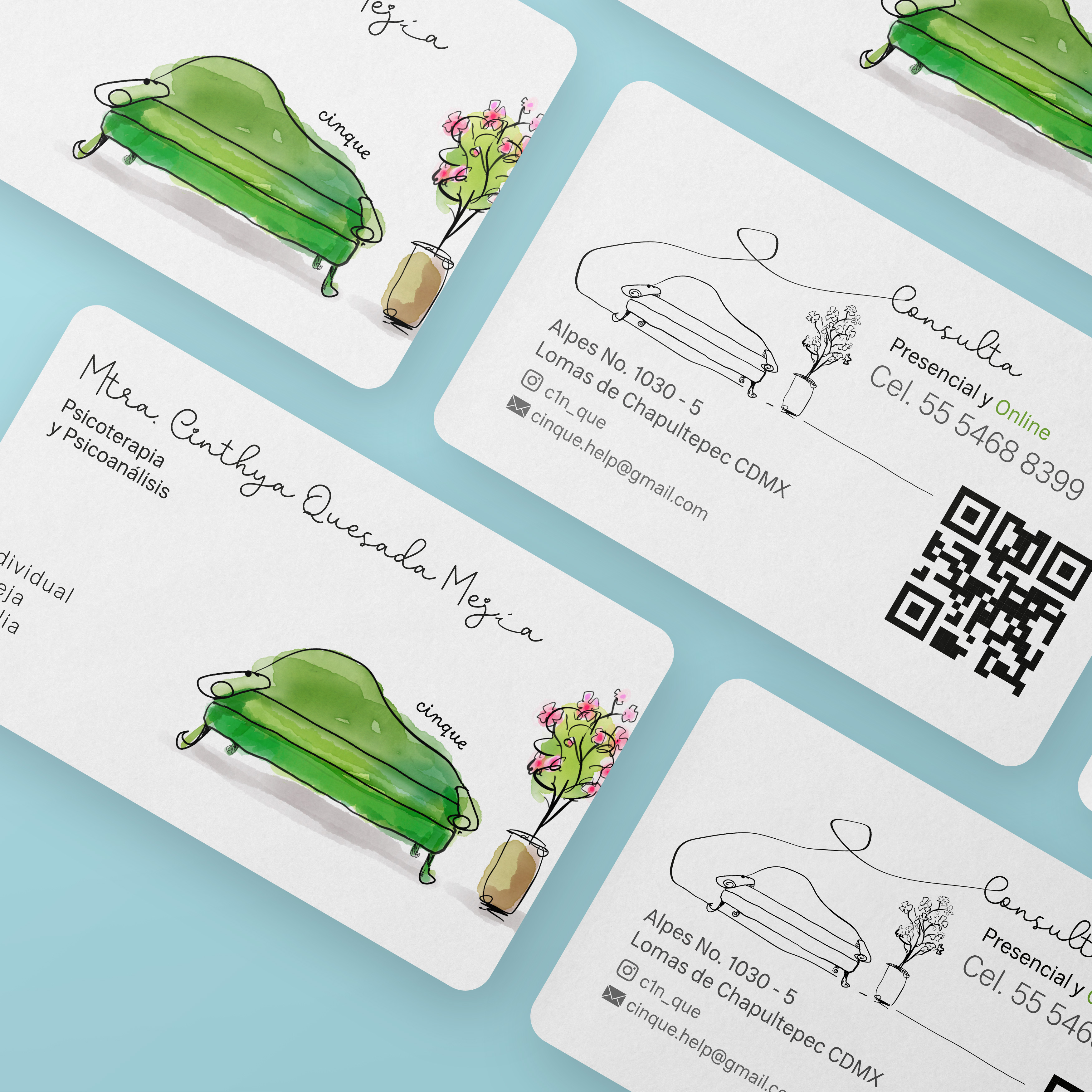 Diseño de tarjetas de presentación