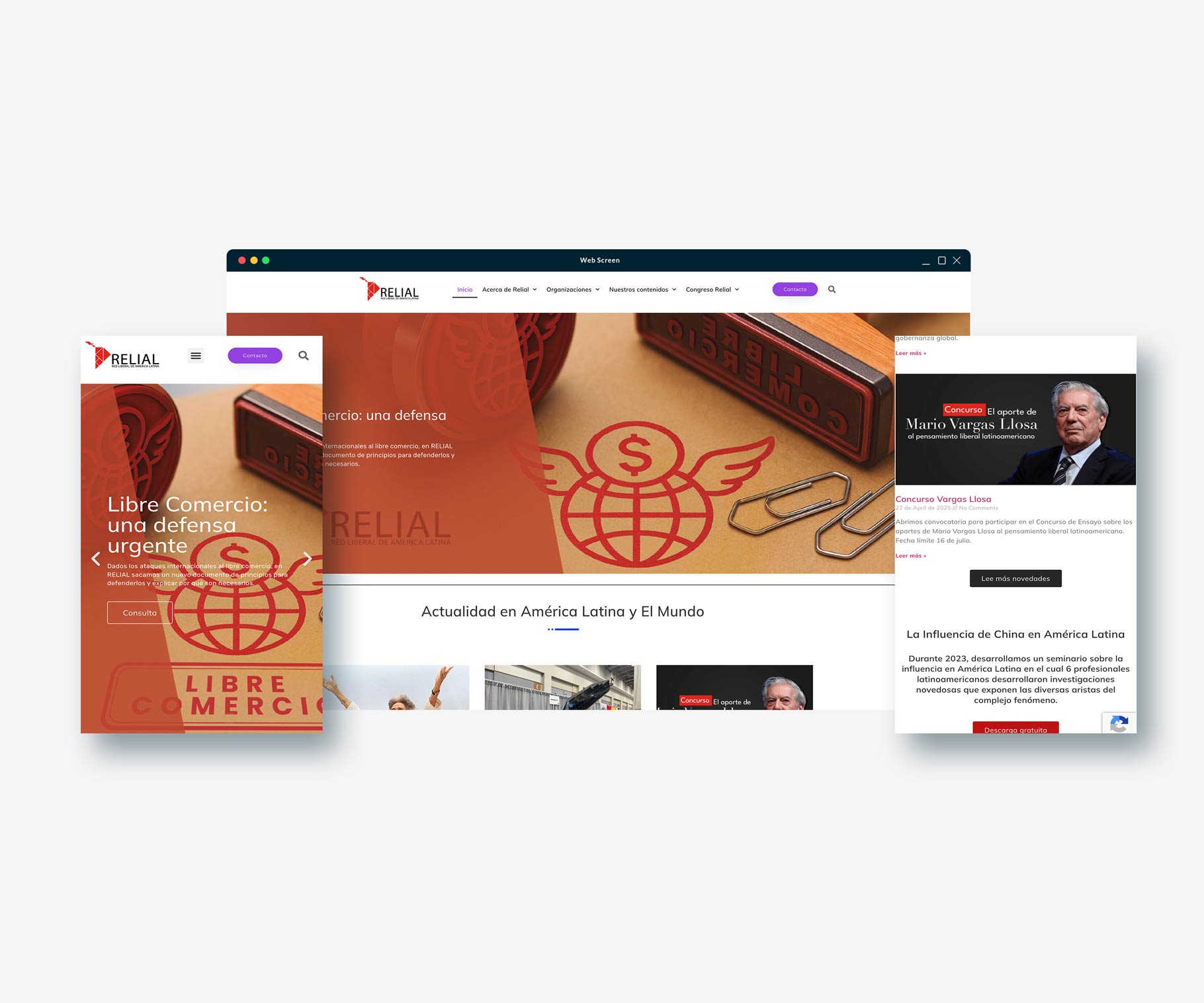 Diseño Web institucional